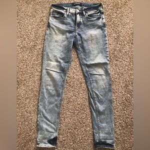 Very unique wash denim pants by Express